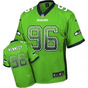 NFL Cortez Kennedy Seattle Seahawks Elite Drift Fashion Nike Jersey - Green