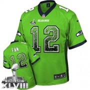 NFL 12th Fan Seattle Seahawks Limited Drift Fashion Super Bowl XLVIII Nike Jersey - Green