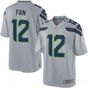 NFL 12th Fan Seattle Seahawks Limited Alternate Nike Jersey - Grey