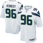 NFL Cortez Kennedy Seattle Seahawks Game Road Nike Jersey - White
