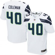 NFL Derrick Coleman Seattle Seahawks Elite Road Nike Jersey - White