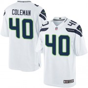 NFL Derrick Coleman Seattle Seahawks Limited Road Nike Jersey - White