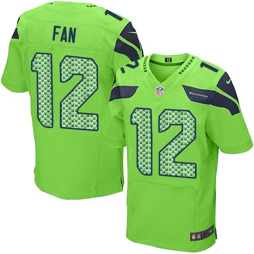 NFL 12th Fan Seattle Seahawks Elite Alternate Nike Jersey - Green