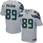 NFL Doug Baldwin Seattle Seahawks Elite Alternate Nike Jersey - Grey