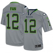 NFL 12th Fan Seattle Seahawks Limited Nike Jersey - Lights Out Grey