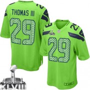 NFL Earl Thomas III Seattle Seahawks Game Alternate Super Bowl XLVIII Nike Jersey - Green