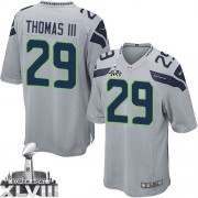 NFL Earl Thomas III Seattle Seahawks Game Alternate Super Bowl XLVIII Nike Jersey - Grey