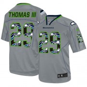 NFL Earl Thomas III Seattle Seahawks Game New Nike Jersey - Lights Out Grey