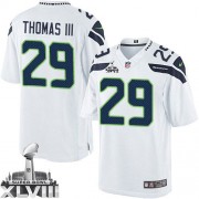 NFL Earl Thomas III Seattle Seahawks Limited Road Super Bowl XLVIII Nike Jersey - White