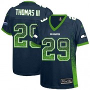 NFL Earl Thomas III Seattle Seahawks Women's Elite Drift Fashion Nike Jersey - Navy Blue