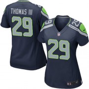 NFL Earl Thomas III Seattle Seahawks Women's Game Team Color Home Nike Jersey - Navy Blue
