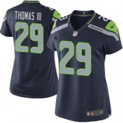 NFL Earl Thomas III Seattle Seahawks Women's Limited Team Color Home Nike Jersey - Navy Blue