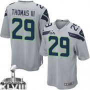 NFL Earl Thomas III Seattle Seahawks Youth Game Alternate Super Bowl XLVIII Nike Jersey - Grey