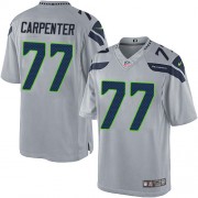 NFL James Carpenter Seattle Seahawks Limited Alternate Nike Jersey - Grey