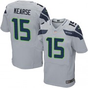 NFL Jermaine Kearse Seattle Seahawks Elite Alternate Nike Jersey - Grey