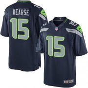 NFL Jermaine Kearse Seattle Seahawks Limited Team Color Home Nike Jersey - Navy Blue