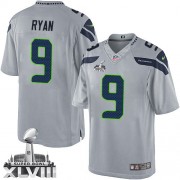 NFL Jon Ryan Seattle Seahawks Limited Alternate Super Bowl XLVIII Nike Jersey - Grey