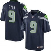 NFL Jon Ryan Seattle Seahawks Limited Team Color Home Nike Jersey - Navy Blue