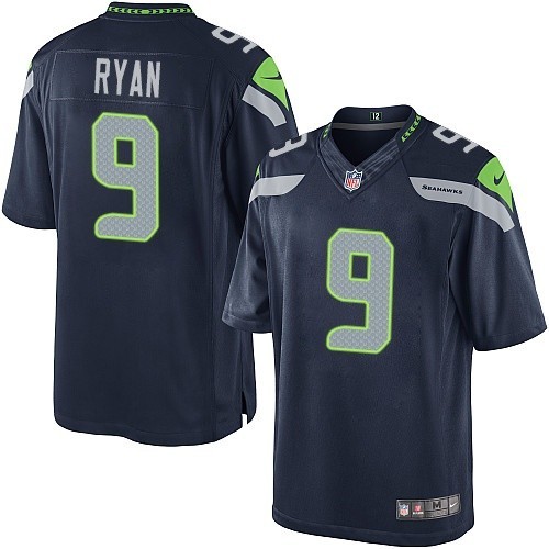 NFL Jon Ryan Seattle Seahawks Limited Team Color Home Nike Jersey - Navy Blue NFL Jon Ryan Seattle Seahawks Limited Team Color Home Nike Jersey - Navy Blue