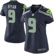 NFL Jon Ryan Seattle Seahawks Women's Elite Team Color Home Nike Jersey - Navy Blue