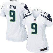 NFL Jon Ryan Seattle Seahawks Women's Game Road Nike Jersey - White